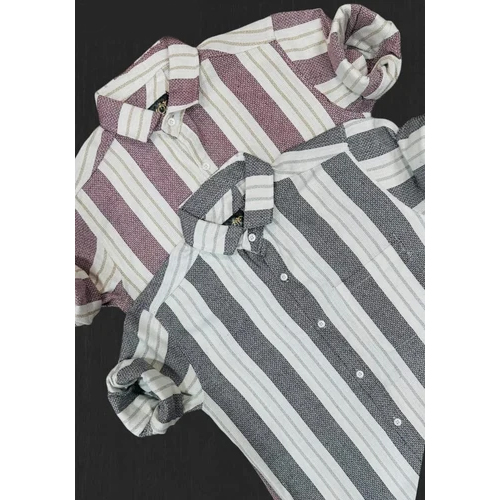 Mens Casual Printed Shirt - Color: Multicolor