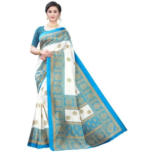 Bhagalpuri Casual Silk Saree - Color: Any Color