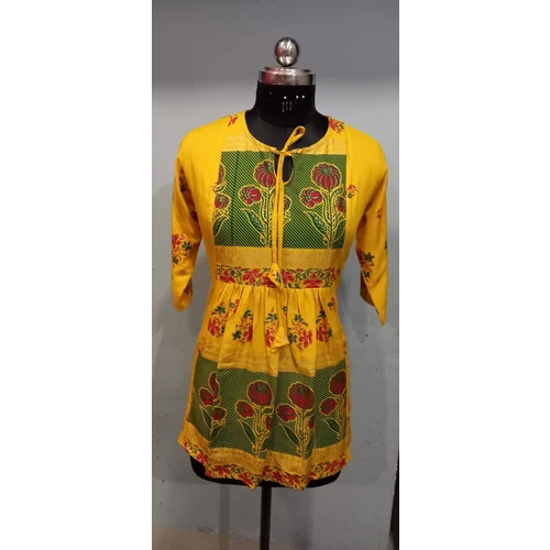 Ladies Printed Western Top