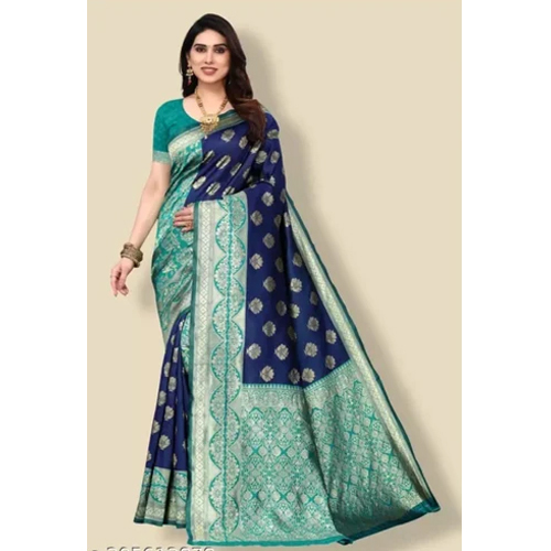 Ladies Pure Banarasi Silk Saree - Color: Any Color