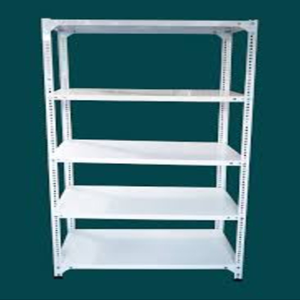 White Metal Rack - Modular Design, Easy Assembly Without Bolts, Versatile Usage For Various Accessories Display | Durable And Quality Construction