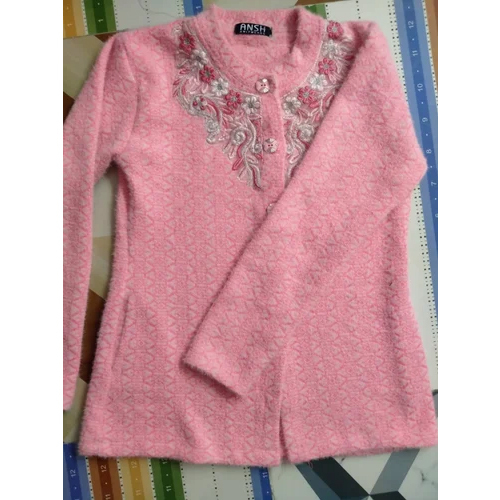 Regular Fit Ladies Woolen Cardigan