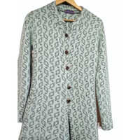 Geometric Style Ladies Woolen Cardigan - Color: Different Available