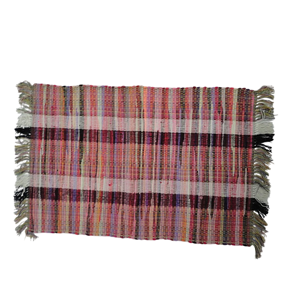Rectangular Handwoven Durries - Design: Modern