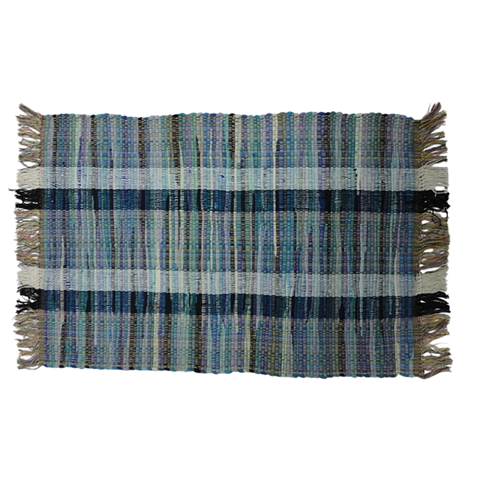 Rectangular Handwoven Durries - Design: Modern
