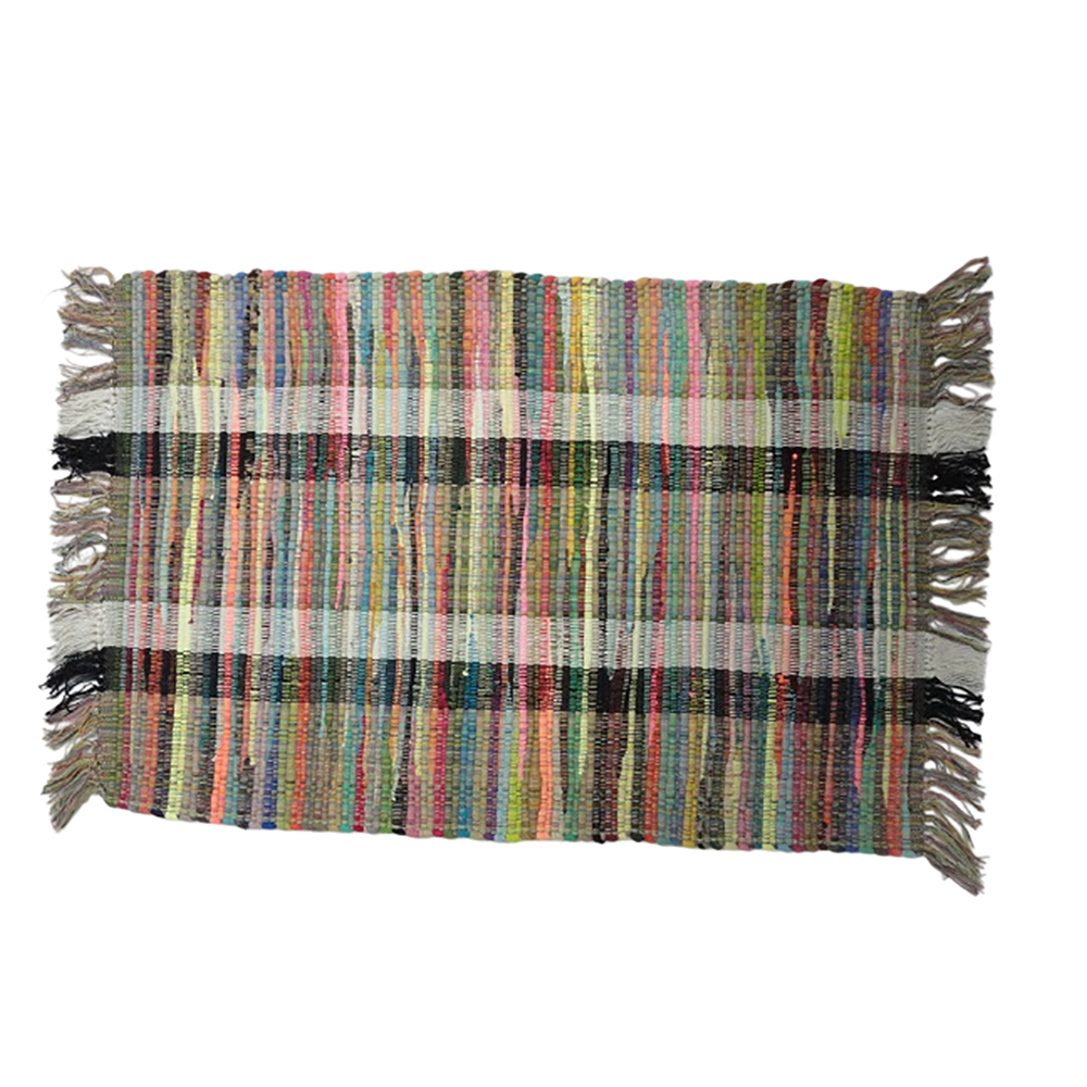 Rectangular Handwoven Durries - Design: Modern