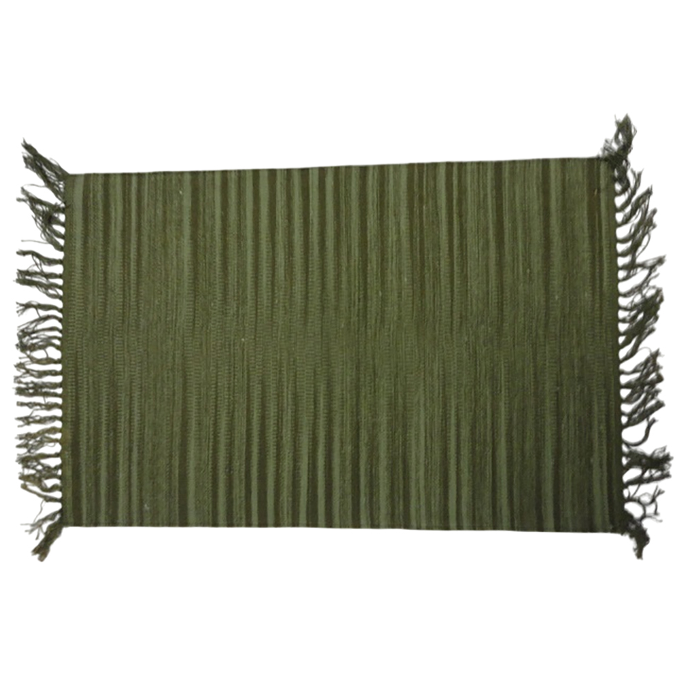 Rectangular Handwoven Durries - Design: Modern