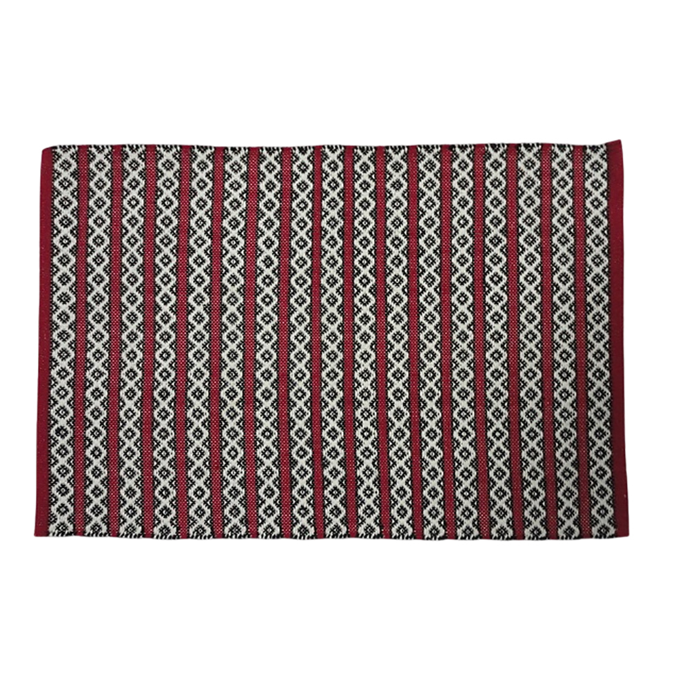 Rectangular Handwoven Durries - Design: Modern