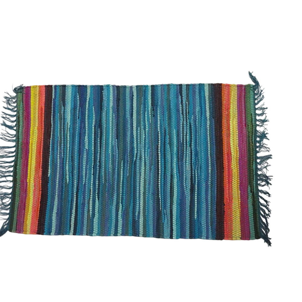 Rectangular Handwoven Durries - Design: Modern