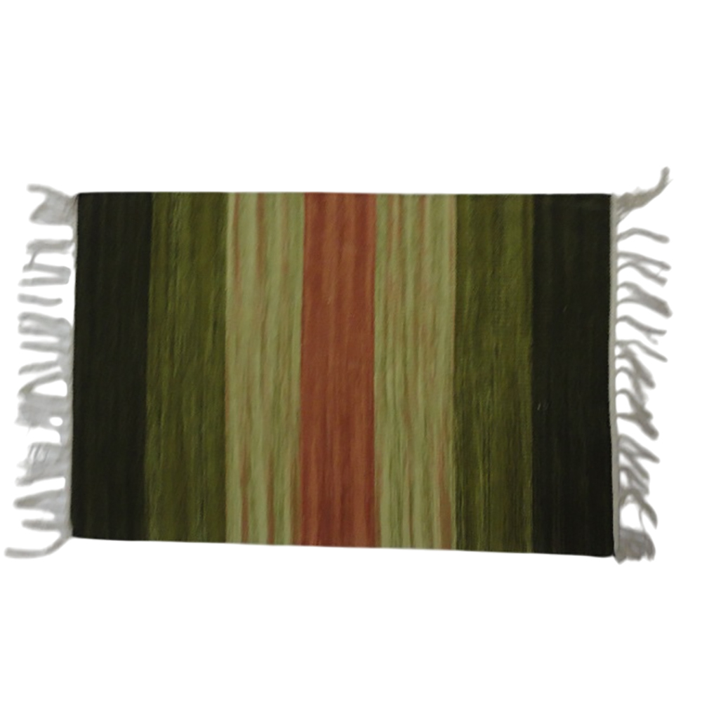 Rectangular Handwoven Durries - Design: Modern