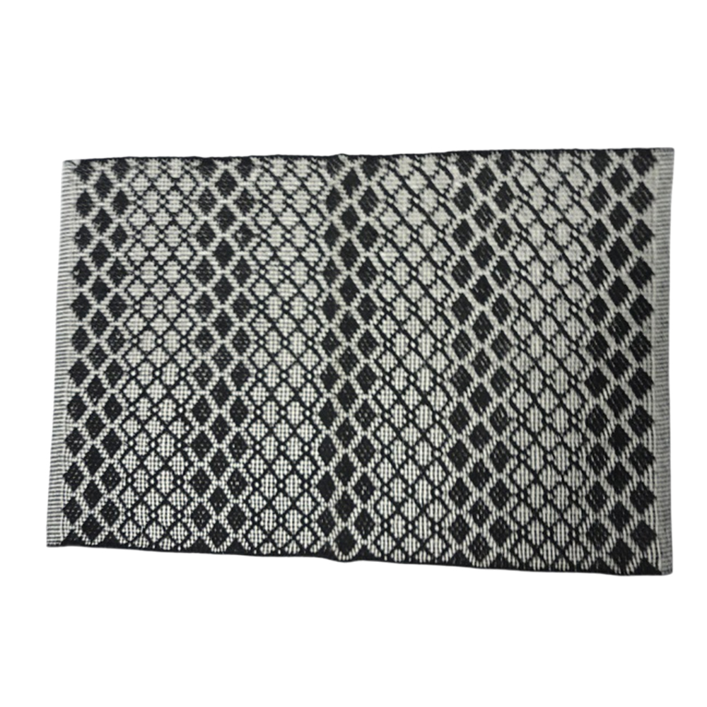 Rectangular Handwoven Durries - Design: Modern