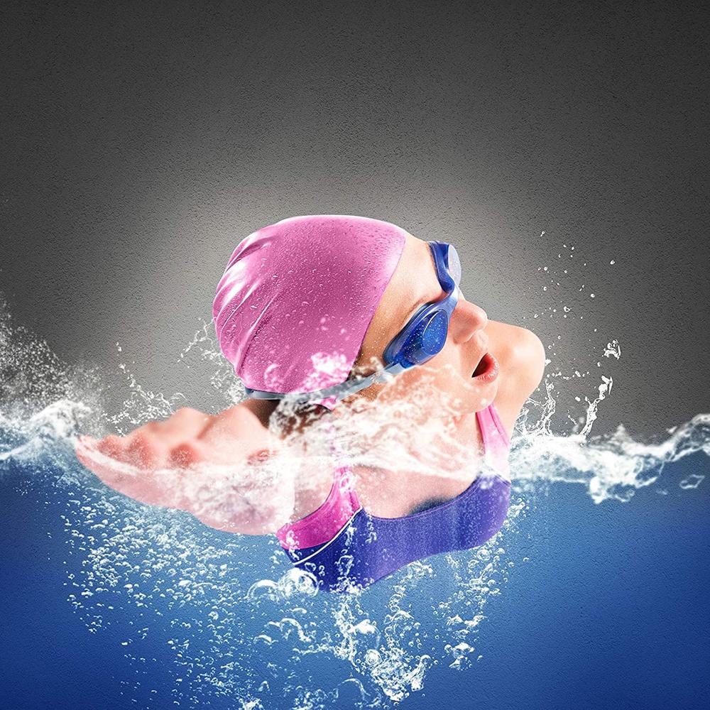 Unisex Adult Silicone Swim Cap Non-Slip Swimming Cap