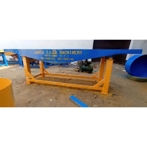 Single Phase Paving Block Making Machine - Color: Yellow & Blue