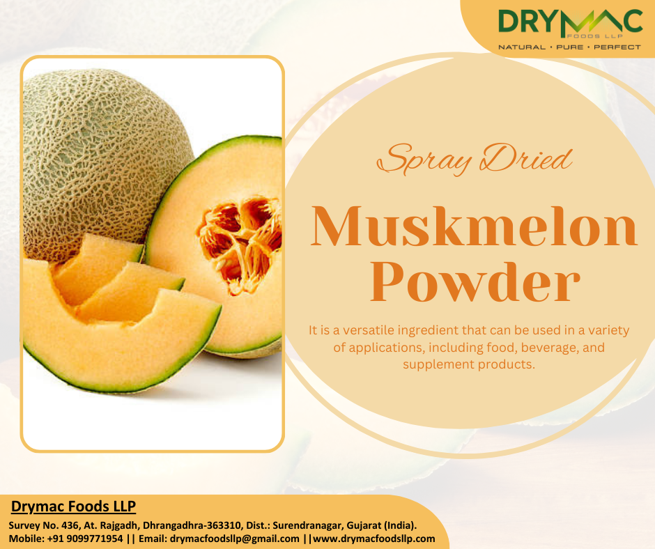 Spray Dried Musk Melon Powder