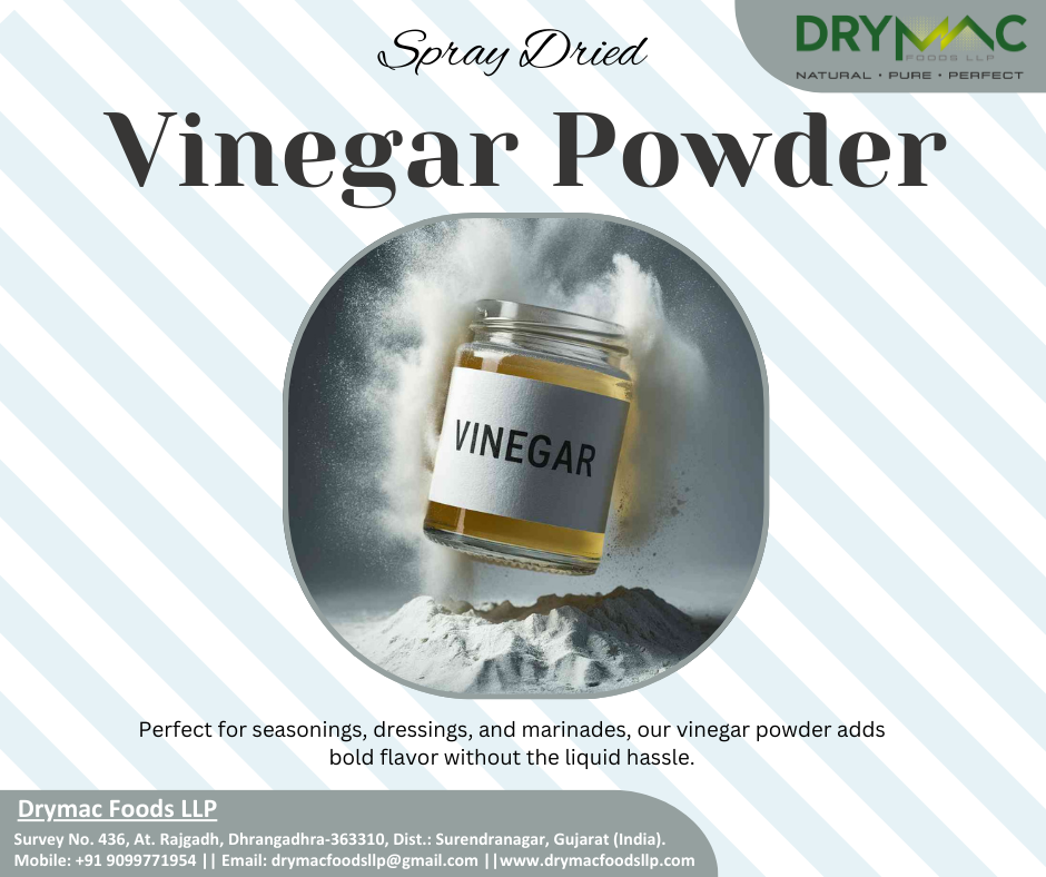 Dry Vinegar Powder - Color: White