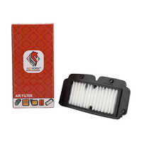 Two Wheeler Air Filter - Color: White