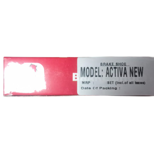 Activa Brake Shoe - Material: Aluminium