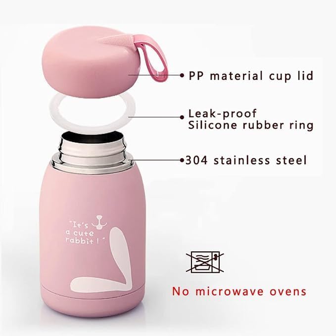 350 ML Small Size Glass Insulated Bottle