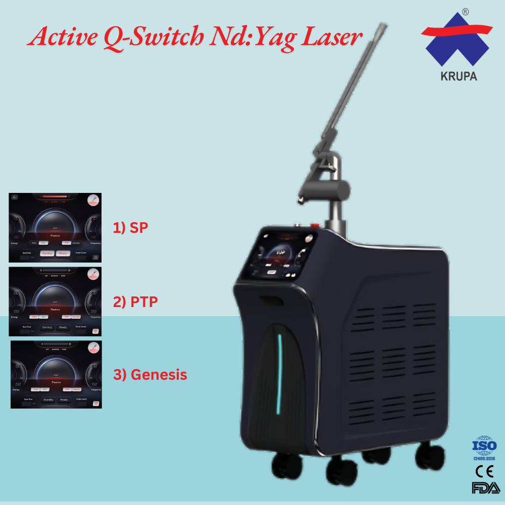 Active Q Switch Nd Yag Laser Machine