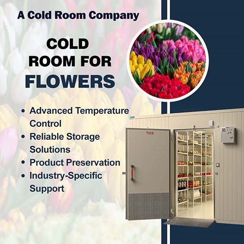 फूलों के लिए शीतलन कक्ष