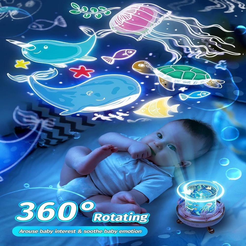 Star LED Projector Night Light For Kids 72 Light Modes