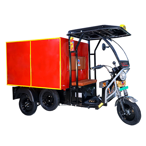 Full Covered E Rickshaw Loader