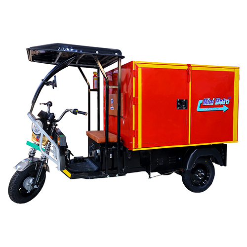 Full Covered E Rickshaw Loader