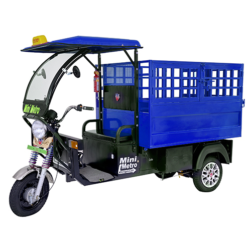LD-400 Blue Double Dacker E Rickshaw Loader