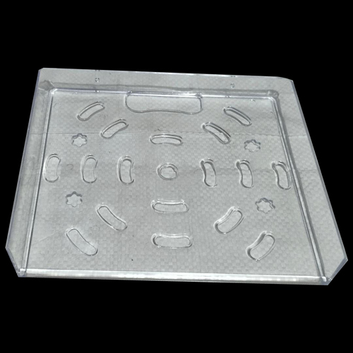 White Crystal Set Up Box Stand