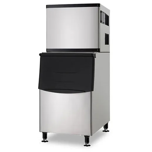 Celfrost Ic 320 S 315 Kg 24Hrs Ice Machine With Modular Bin Cap 125Kg - Color: Black And Silver