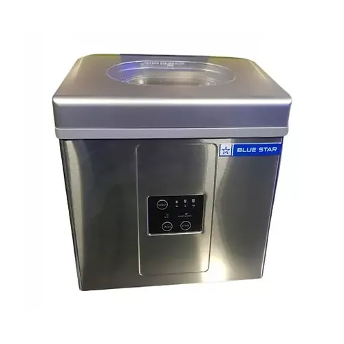 Blue Star Ice Cube Machine(icm 15,15kg) - Color: Silver