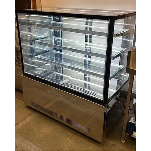 Glass Refrigerator Display Case 5 Feet