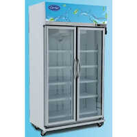 Carrier Two Door Upright Freezer (White, Silver, FD - DD126)