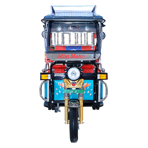 Sea Green SS Mini Metro Electric Rickshaw