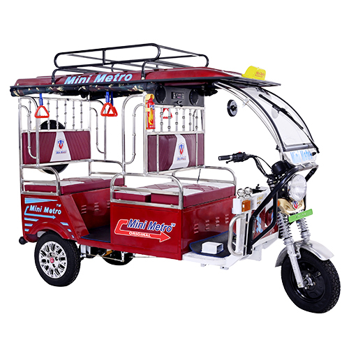 M1 SS Sticker Change Mini Metro Electric Rickshaw