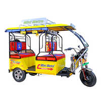Yellow MS Mini Metro Electric Rickshaw