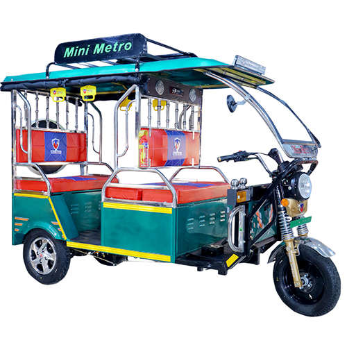 सी ग्रीन SSMini मेट्रो इलेक्ट्रिक रिक्शा