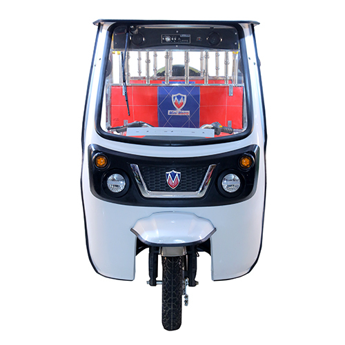 L3 Pro 30 With ST White Mini Metro Electric Rickshaw