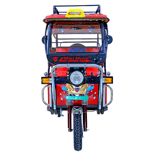 Red Ms Sticker Change Mini Metro Electric Rickshaw - Frequency: 50 Hertz (Hz)