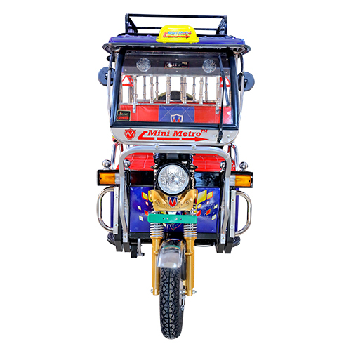 M Blue SS  Mini Metro Electric Rickshaw