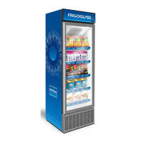 FRIGOGLASS SLF-500 [R290] Visi Freezer Single Door, 500 Liters, Grey