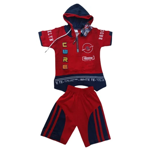 Baba Kids Printed Hoodies Set