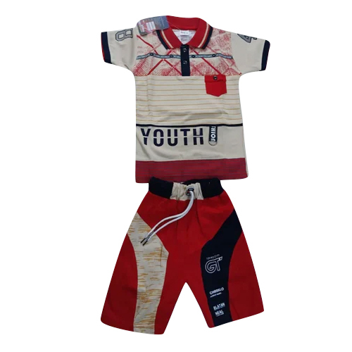 Baba Kids Poly Cotton Suit Set
