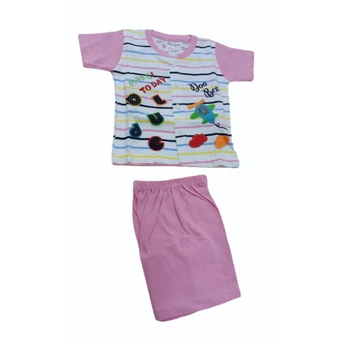 Baba Girls Cotton Printed Suit