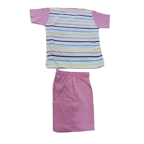 Baba Girls Cotton Printed Suit