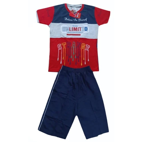 Baba Kids Poly Cotton Suit - Age Group: 4-5 Years