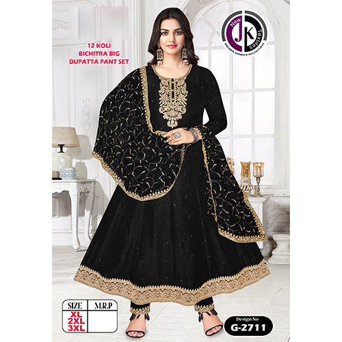 Ladies suit Salwar kameez  Koli Bichitra Big Dupatta Pant Set Manufacturer/ Wholesalers / Suppliers