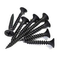 Carbon Steel  Gypsum Board Screw - Color: Black