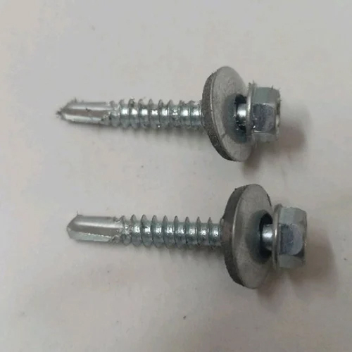 6 By 13 Rsd Head Self Tapping Screws - Color: Silver