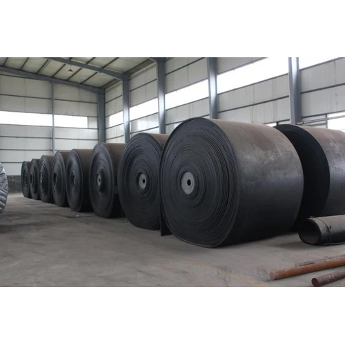 Black Rubber Conveyor Belt - Length: Up To 300  Meter (M)